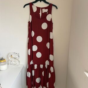 Anthropologie midi dress